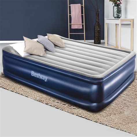 This could be a battery pack, an AC adapter, or even just a regular outlet. . Bestway air mattress